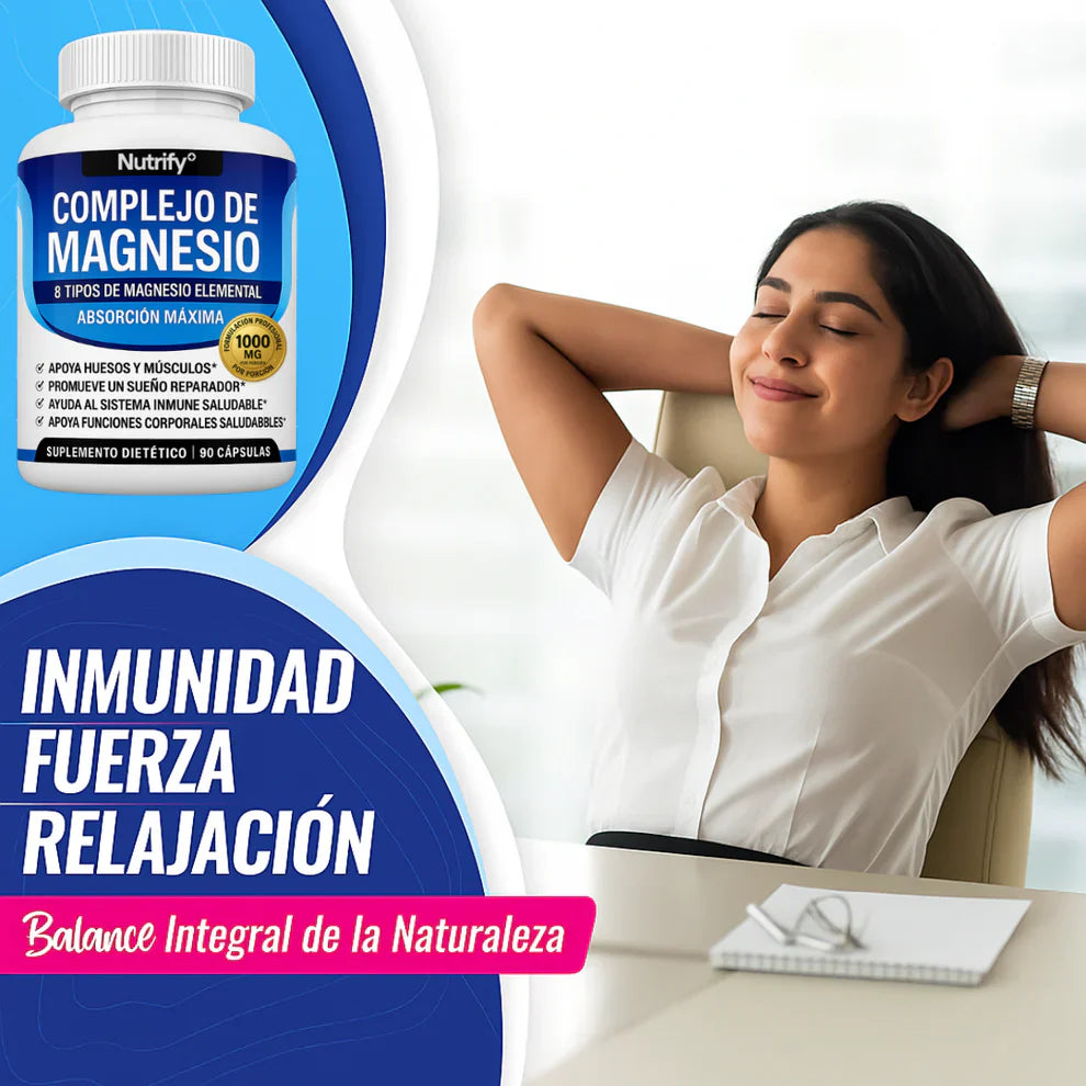 ZenaMag - Capsulas de Magnesio Complex - OFERTA 2X1