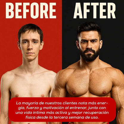 Turkesterone Max Power || Tu fuente natural de potencia masculina.